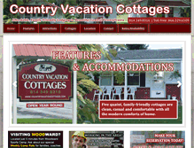 Tablet Screenshot of countryvacationcottages.com
